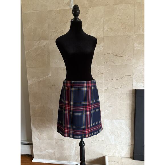 Holiday Plaid Skirt Bundle – Talbots & J.Crew Size 6, Tartan, Festive Academia - Picture 13 of 16